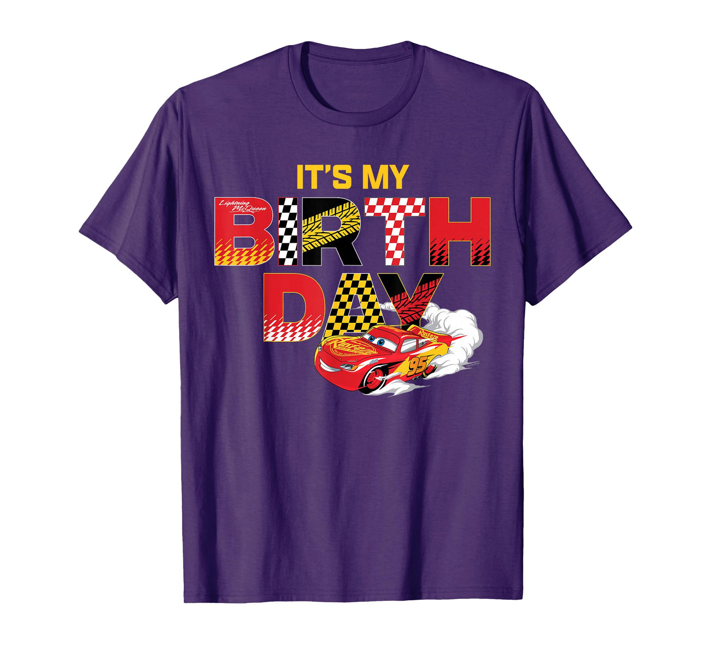 Disney & Pixar's Cars “It's My Birthday” Lightning McQueen T-Shirt