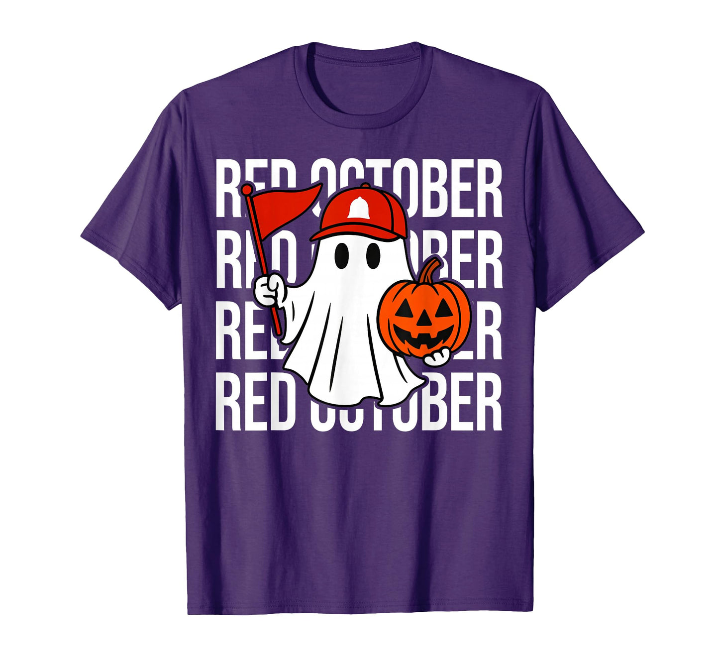 Retro Red October Name Personalized Gift for Men Women Kid T-Shirt