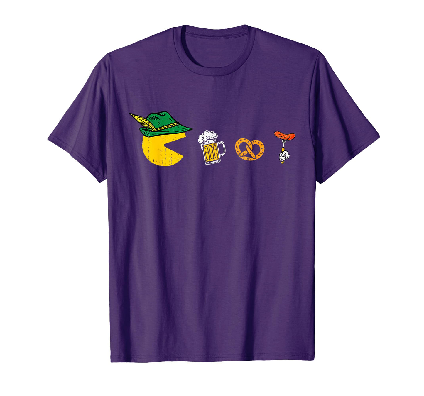 Funny Gamer Oktoberfest Lederhosen Drinking Beer Festival T-Shirt