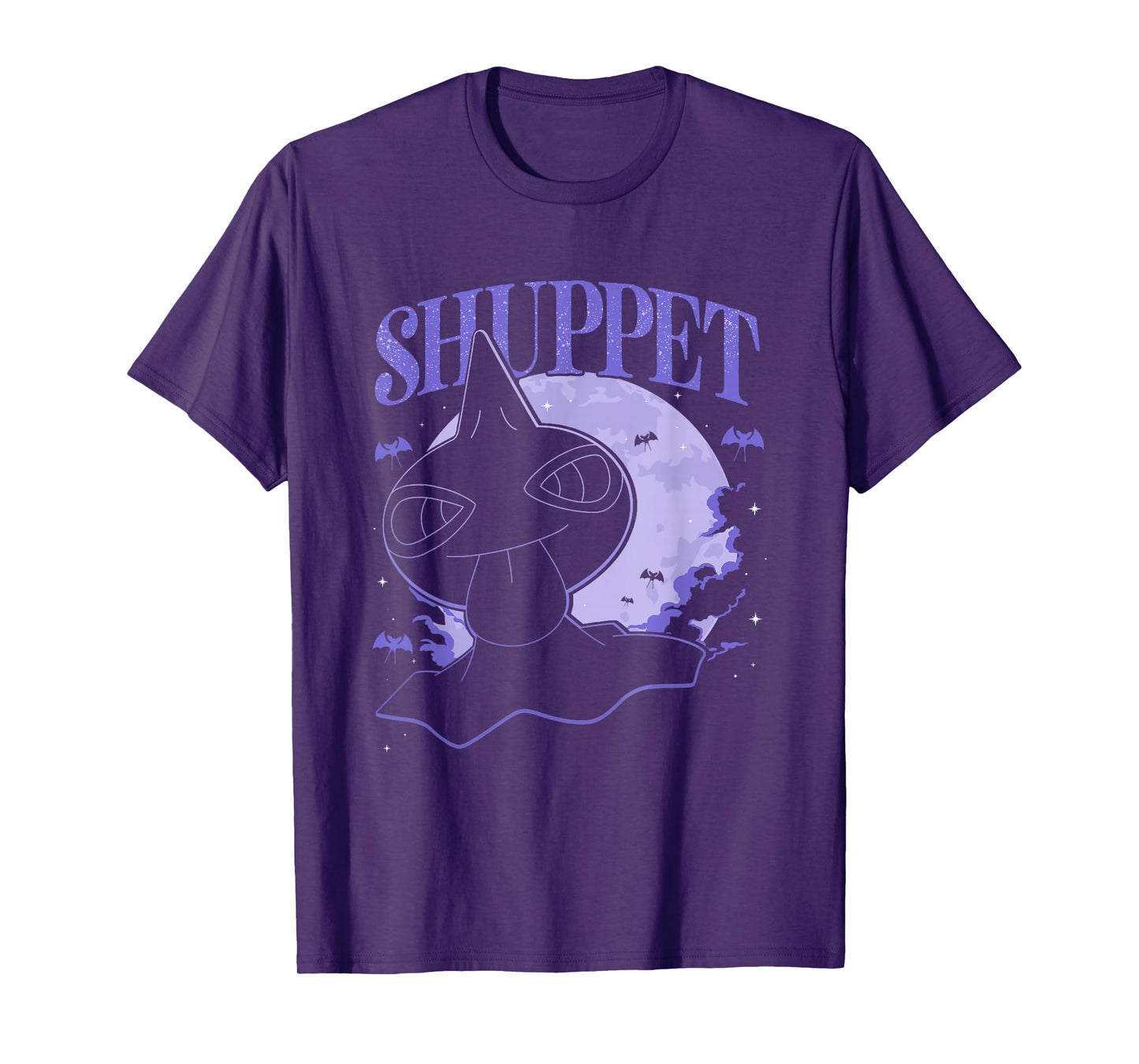 Pokémon Halloween Shuppet Under The Full Moon T-Shirt