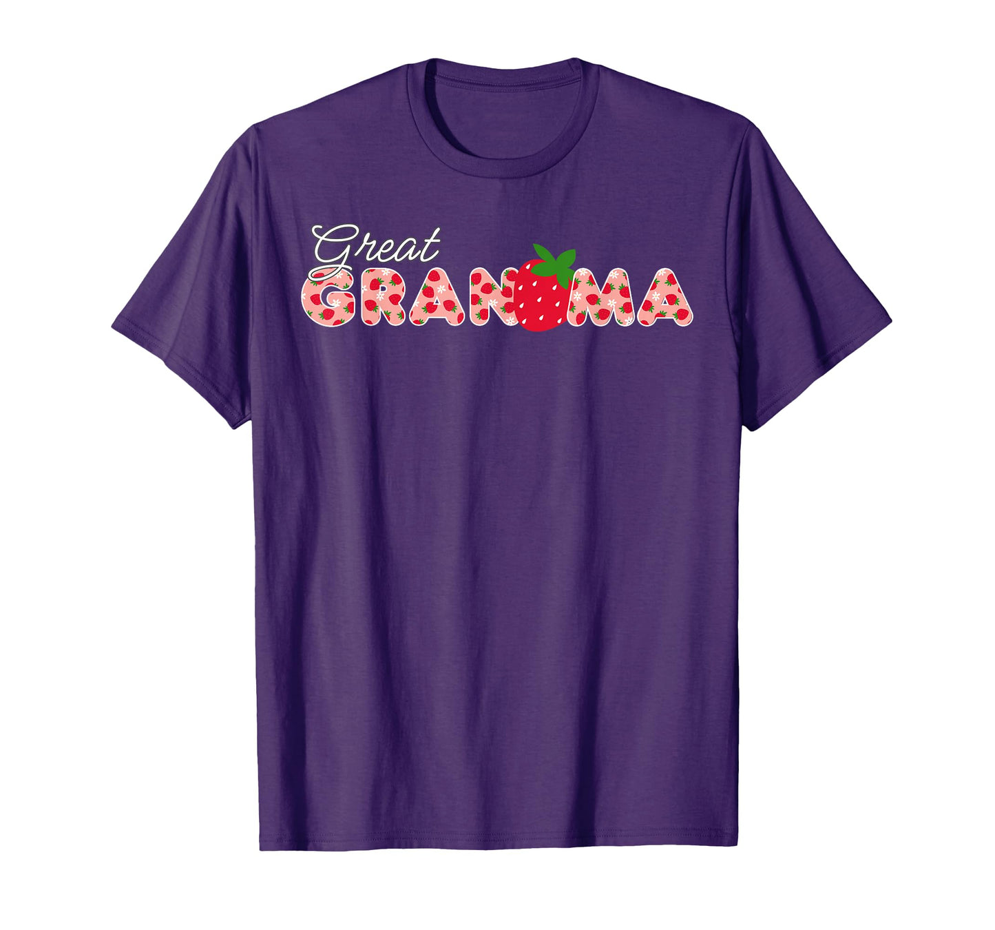 Great Grandma Strawberry First Birthday Funny Strawberry T-Shirt