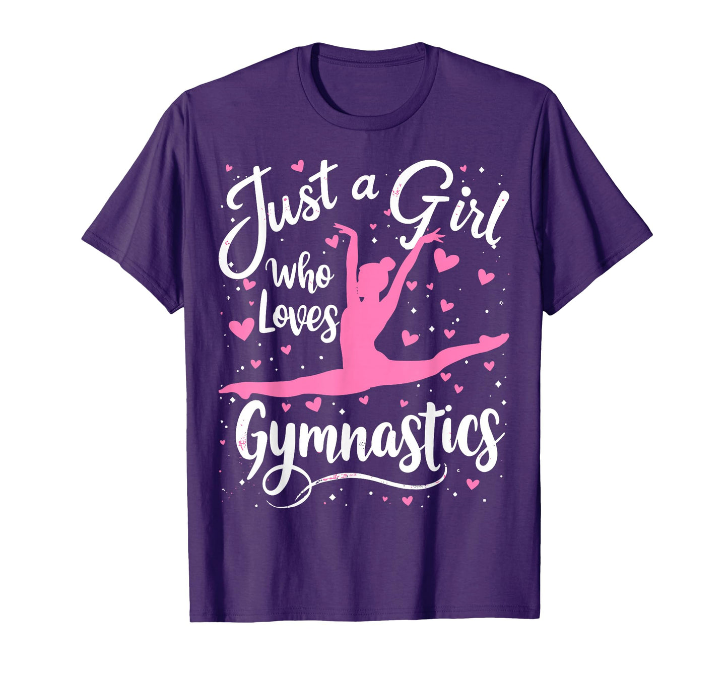 Gymnast Just a Girl Who Loves Gymnastics T-Shirt