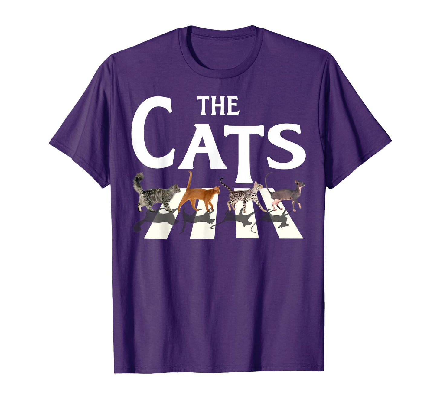 Cat Rock Music Funny Cat Lover Gifts For Men, Women, Kids T-Shirt