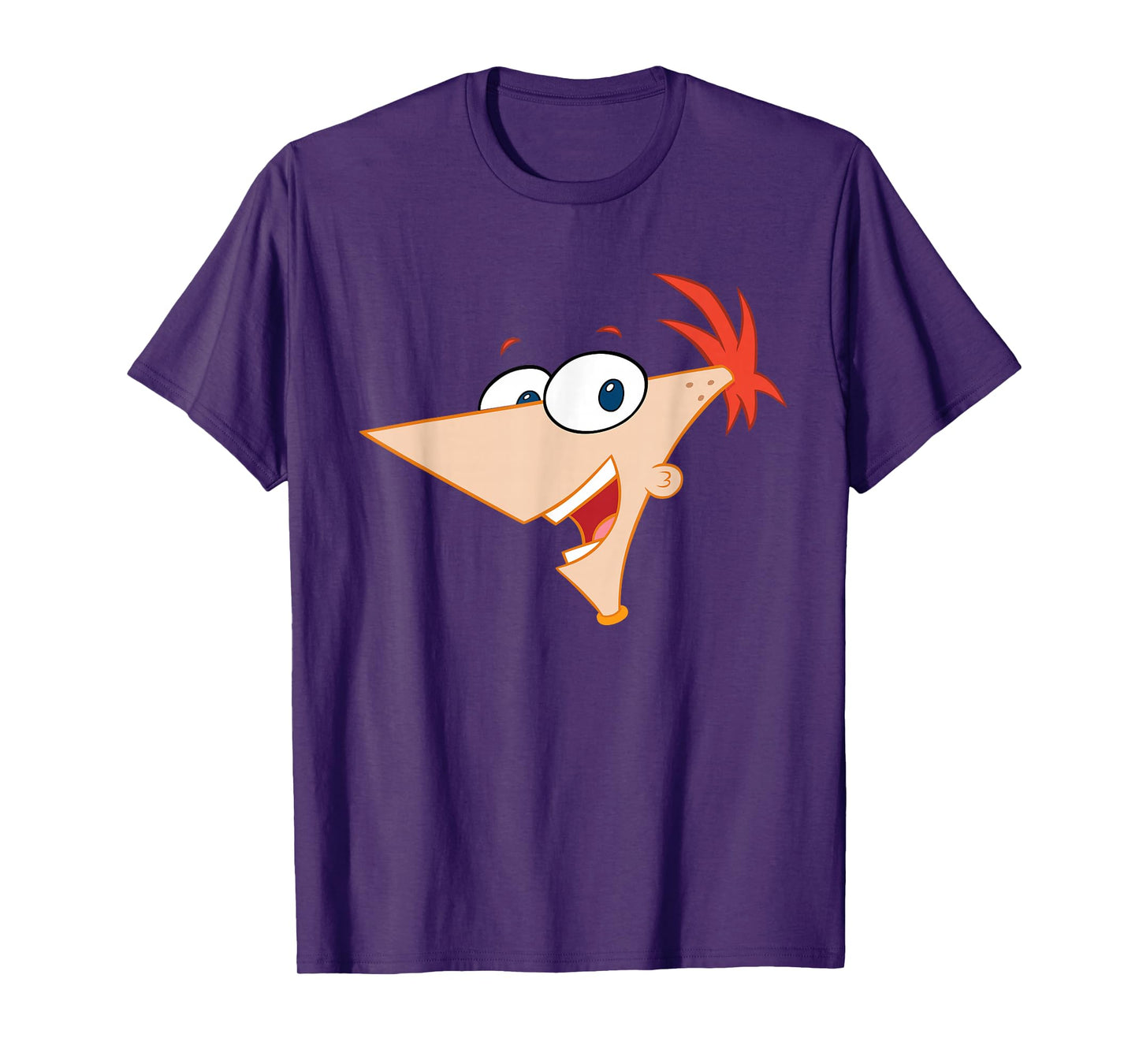 Disney Phineas and Ferb Big Face Phineas Costume T-Shirt