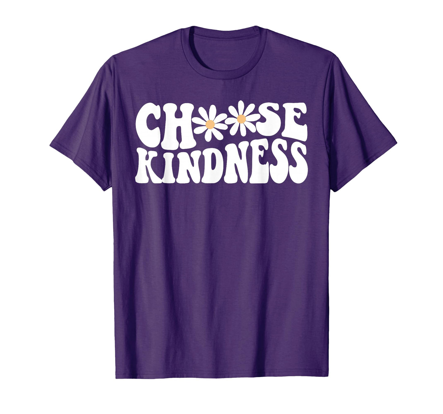 Choose Kindness Daisy Be Kind Orange Unity Day Teacher Kids T-Shirt