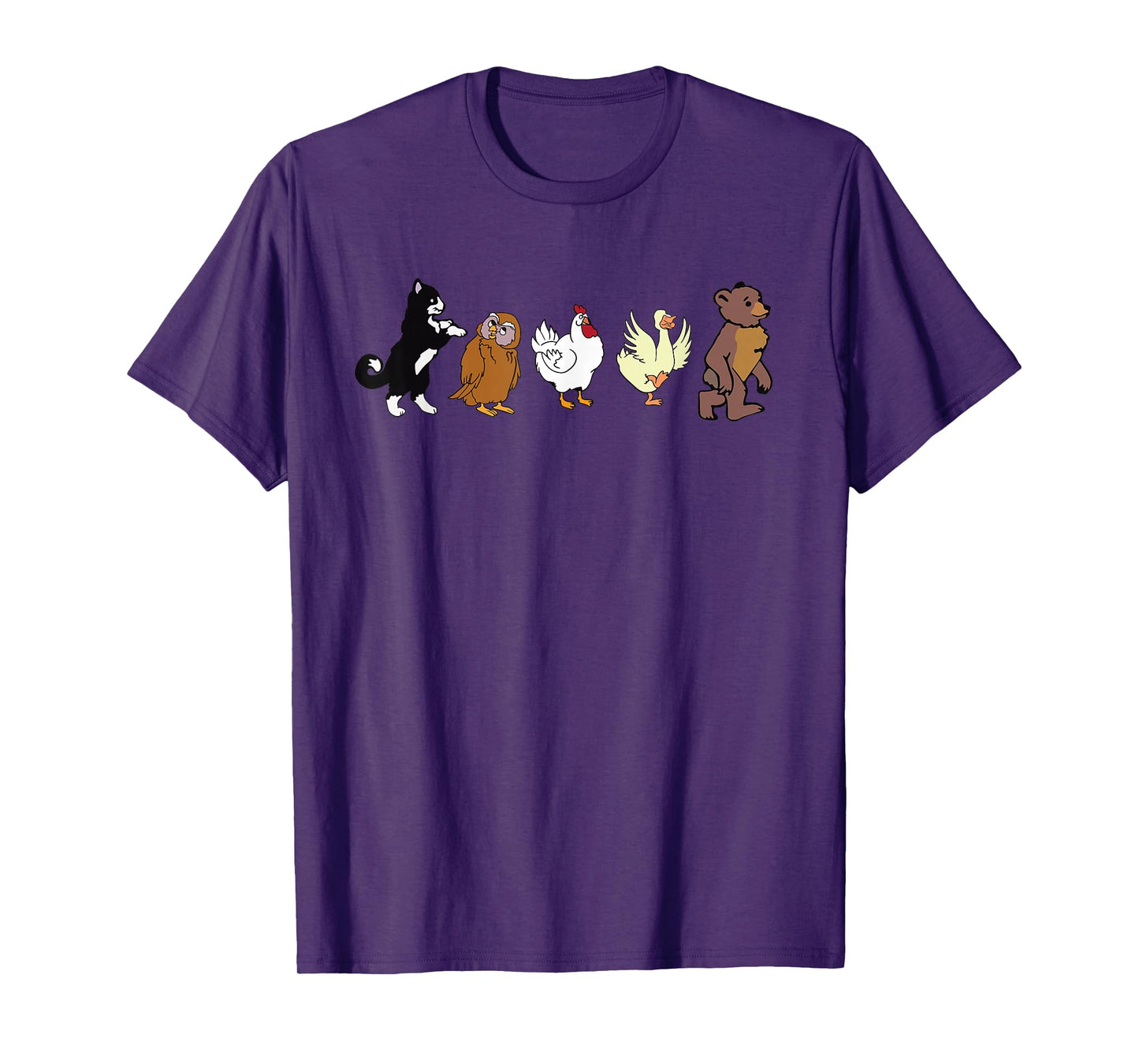 Little Bear Cartoon Animated TV Show Graphics Animal Friends T-Shirt