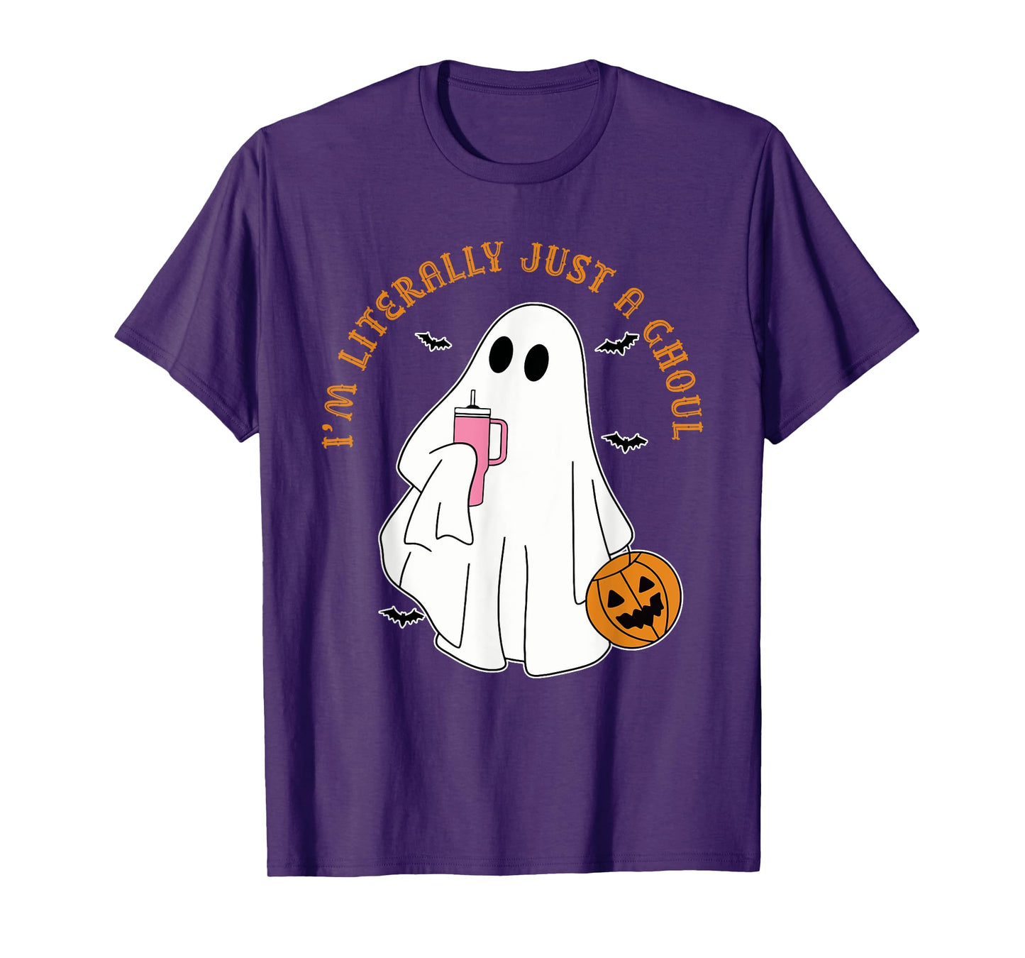 I'm Literally Just A Ghoul Humor Apparel T-Shirt