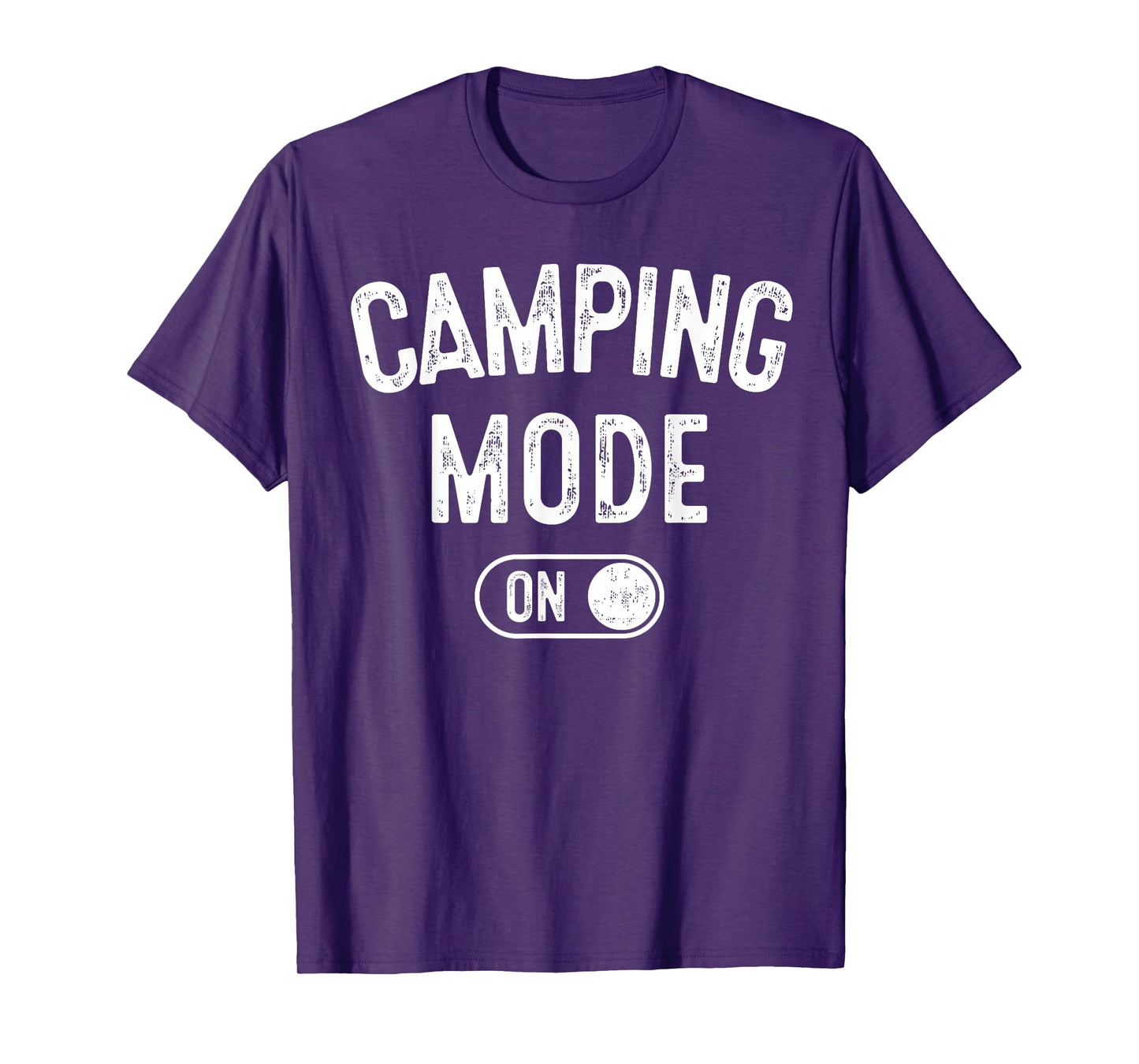 Camping Mode On Funny Camper Gift Nature Lover Scout T-Shirt