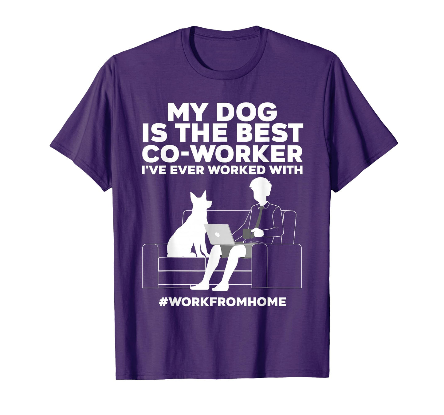 Cool Work From Home Art For Men Women WFH Working From Home T-Shirt