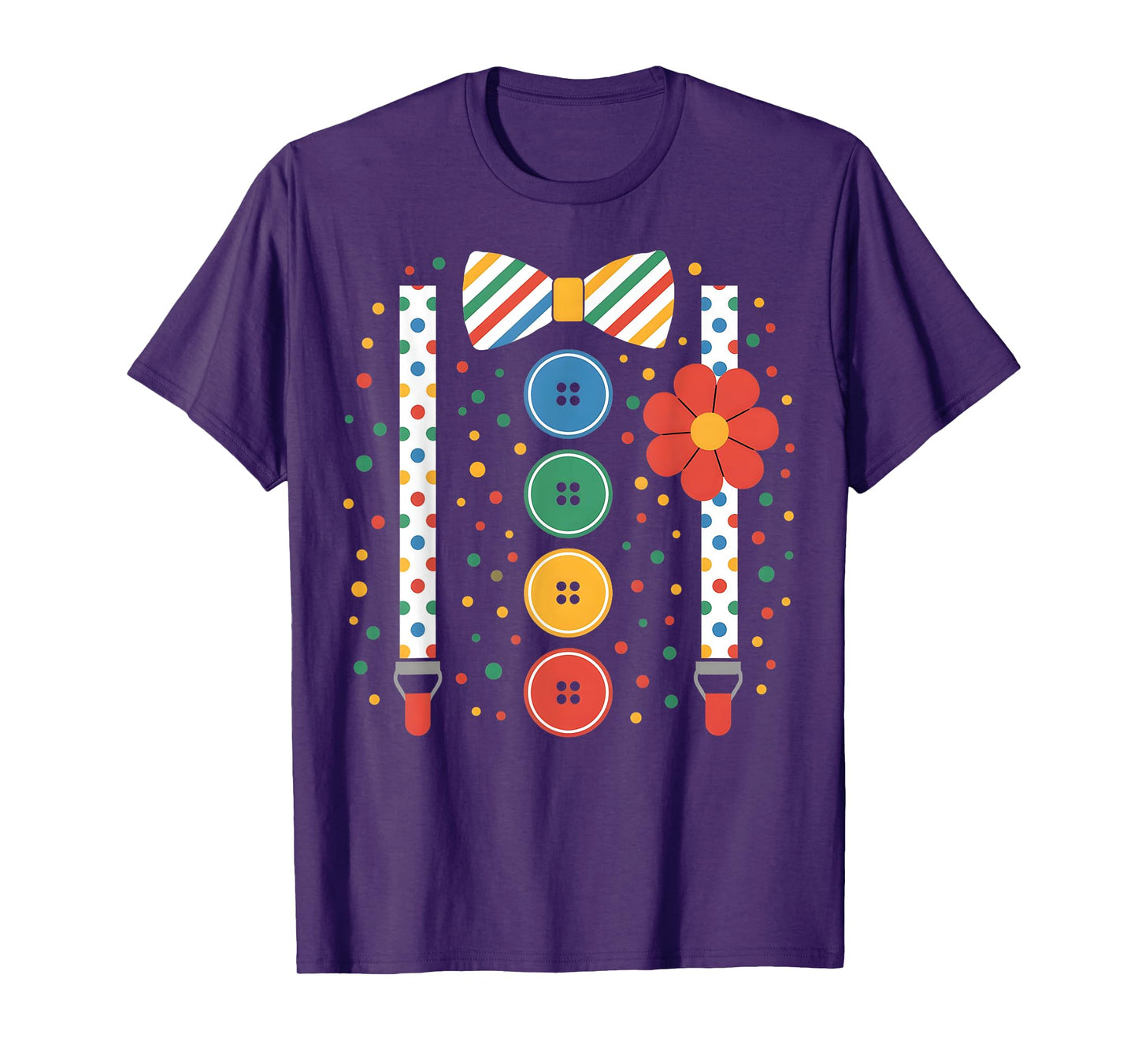 Clown Halloween Costume T-Shirt