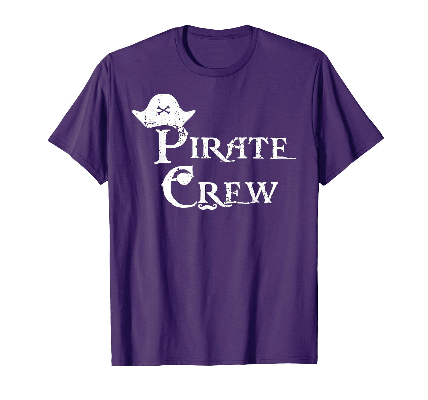 Pirate Crew Funny Halloween Costume Party Men Boys T-Shirt