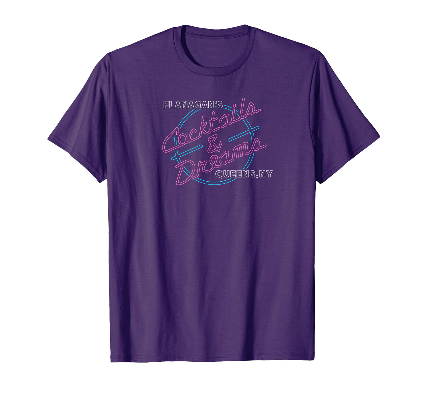 "Cocktails & Dreams" Classic 1980s Funny Mens Womens Graphic T-Shirt