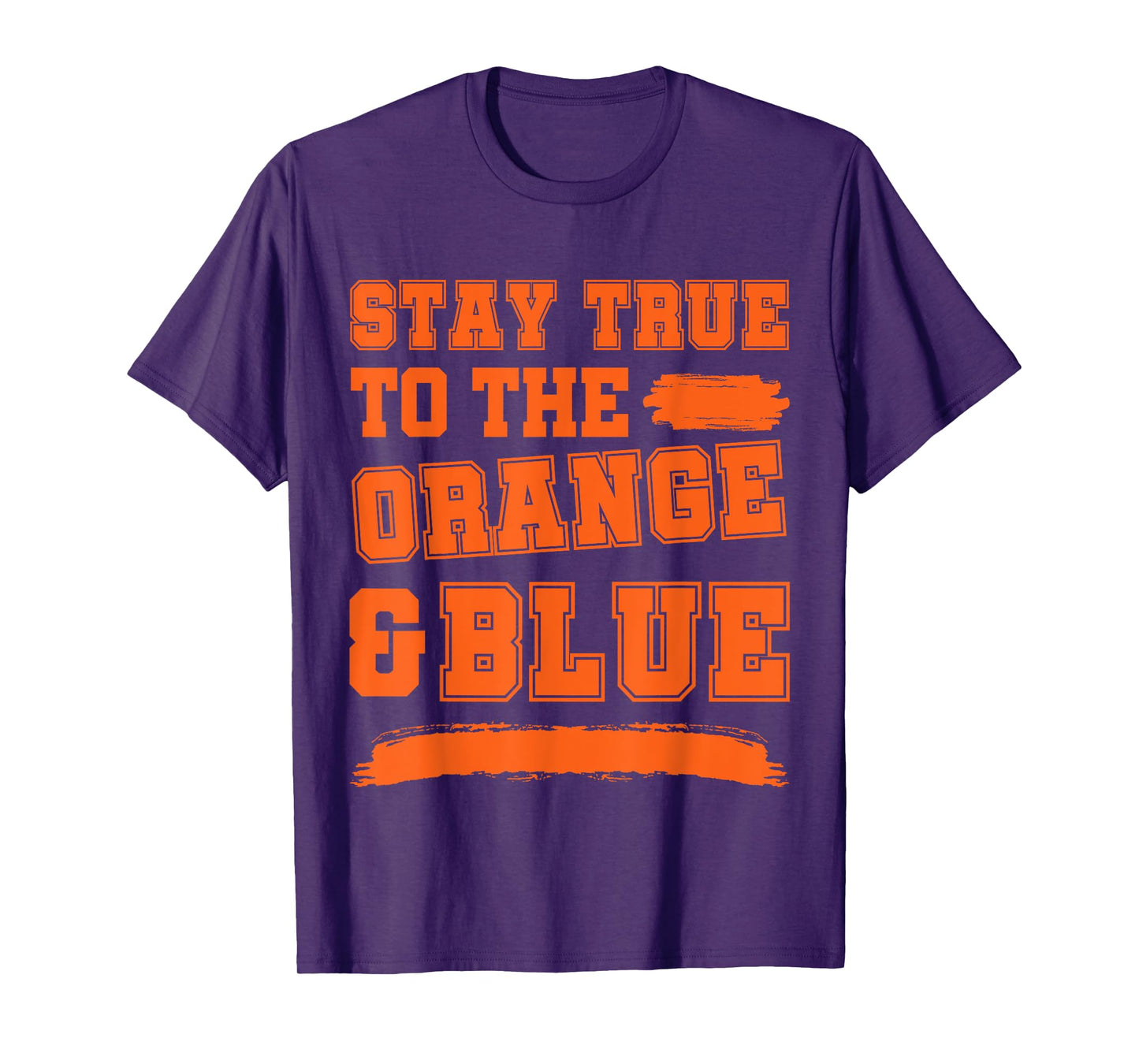 Blue and Orange Game Day, Blue and Orange T-Shirt