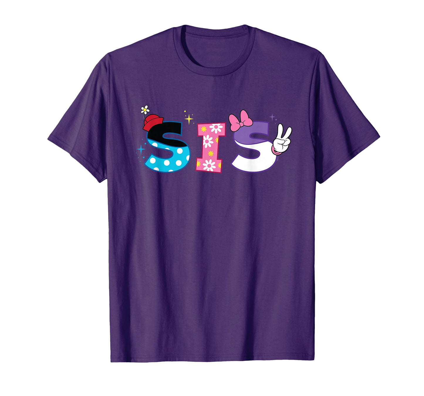 Disney Mickey Mouse and Friends Sis Family Trip Matching T-Shirt