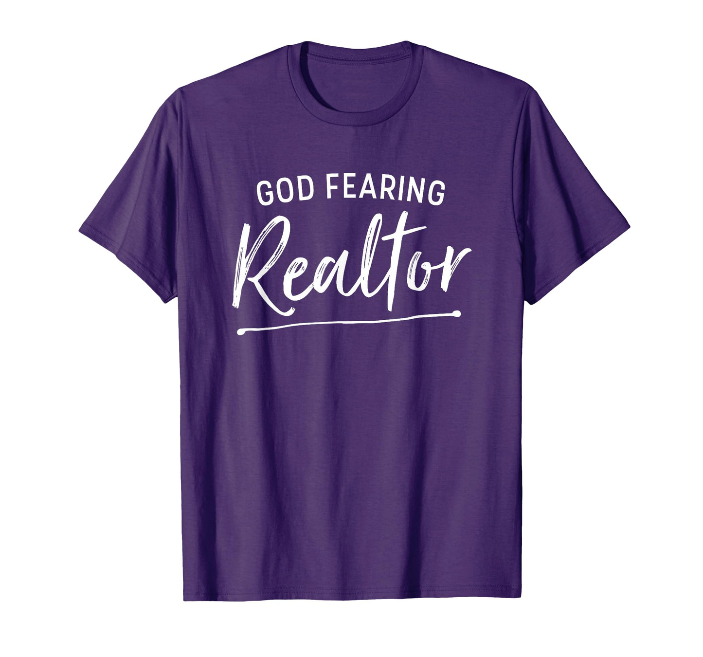 God Fearing Realtor Christian Real Estate T-Shirt
