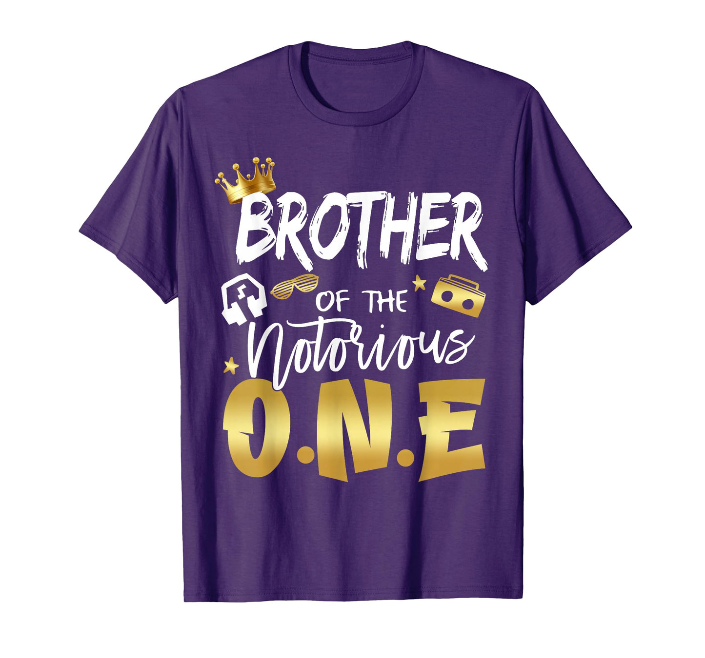Brother Of The Notorious One Old School 1st Hip Hop Birthday T-Shirt