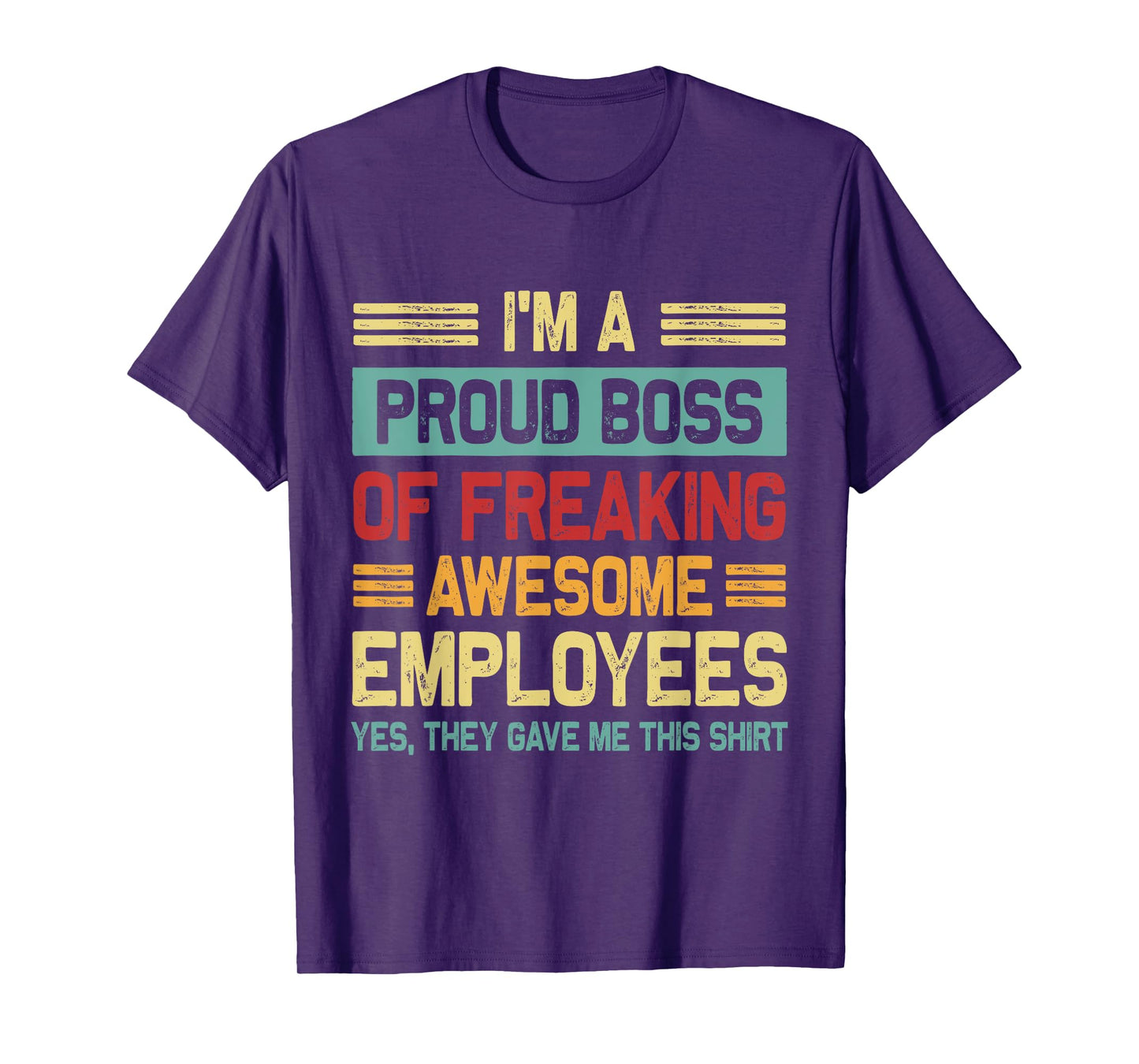 Boss Day Employee Appreciation Office Men Women Funny Boss T-Shirt