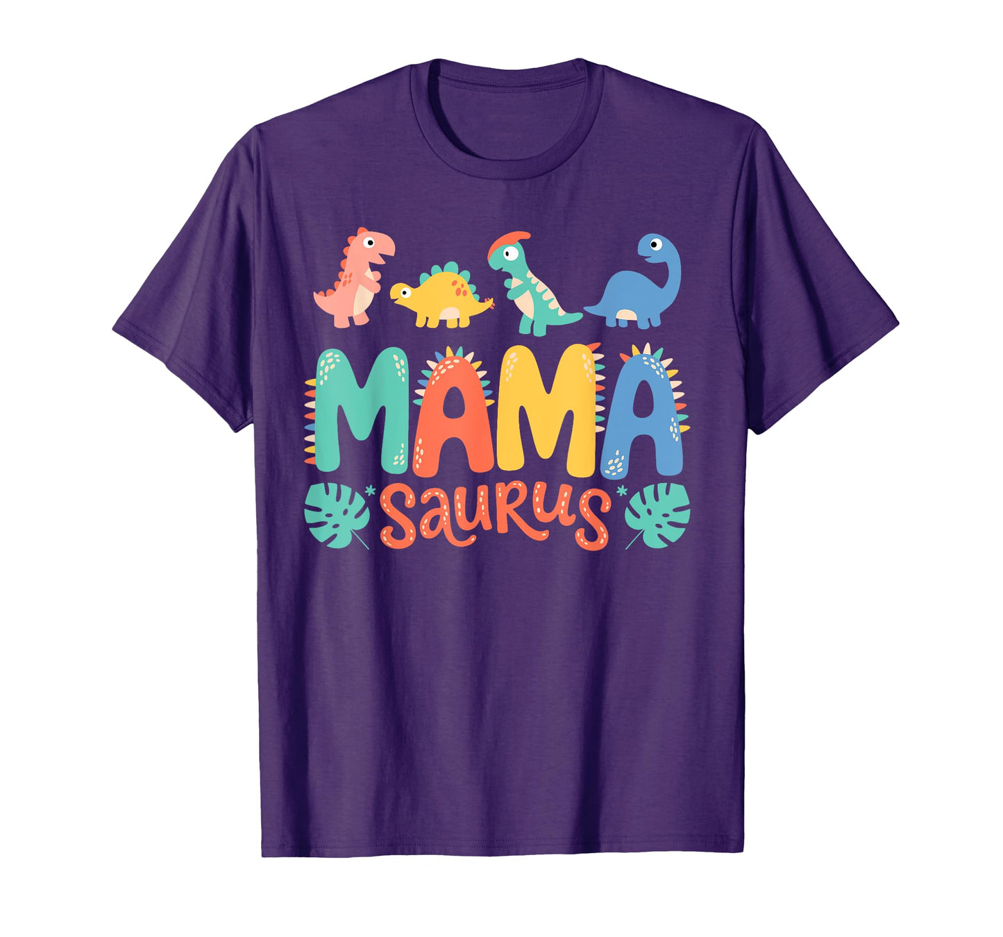Funny Cute Mamasaurus T Rex Dinosaur Mama Saurus Family T-Shirt