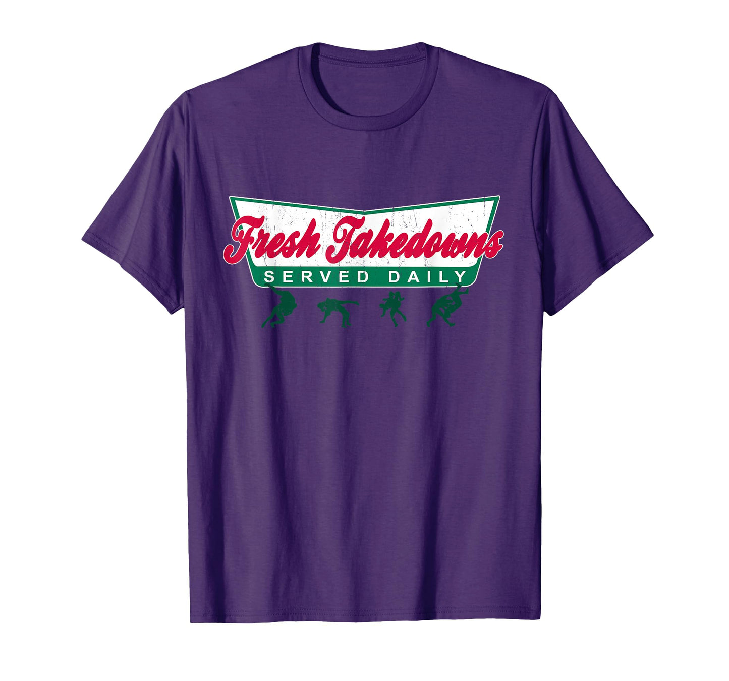 Wrestling - Fresh Takedowns Served Daily! Cool Wrestling T-Shirt