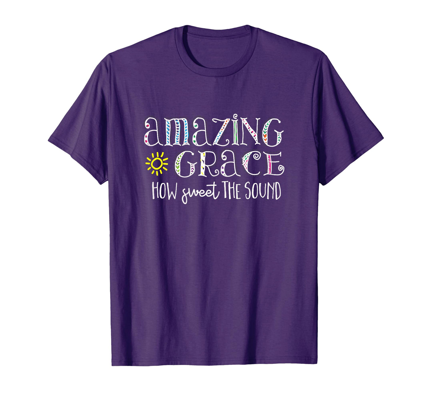 Christian t shirt Amazing Grace how sweet the sound