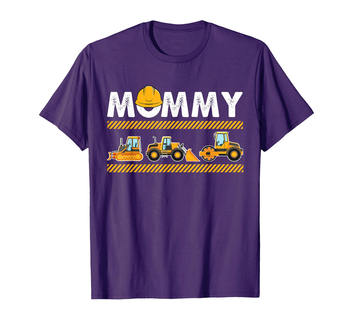 Funny Mommy Construction Excavator Kids Matching Family T-Shirt