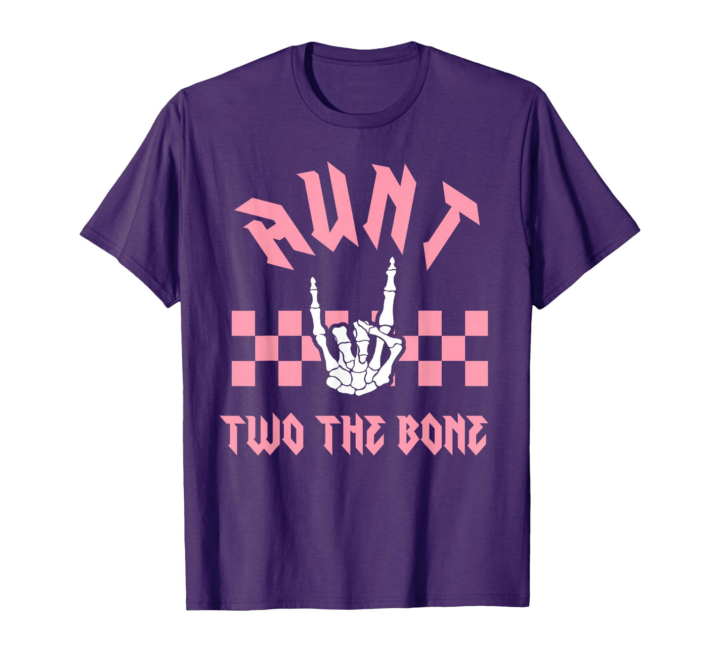Aunt Bad Two the Bone Birthday 2 Years Old Birthday T-Shirt