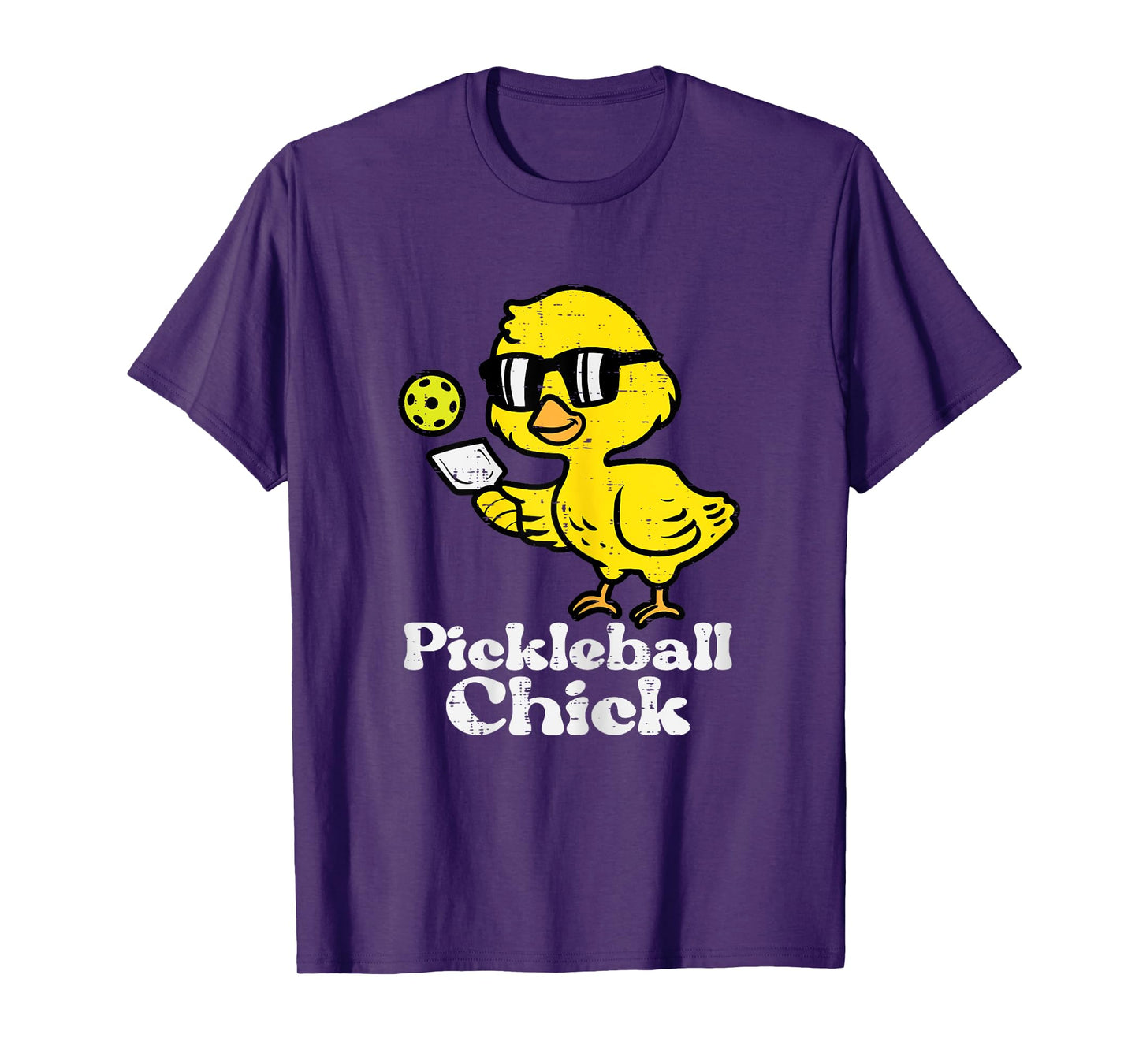 Pickleball Chick Funny Pickle Ball Women Girls Kids Toddler T-Shirt
