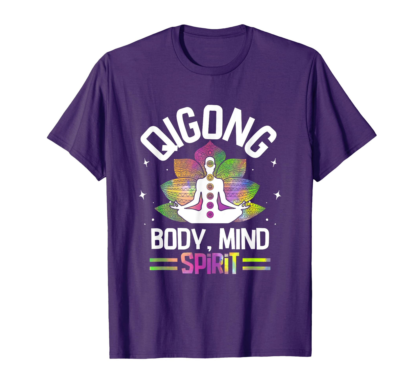 Body Mind Spirit Qigong Chinese Meditation T-Shirt