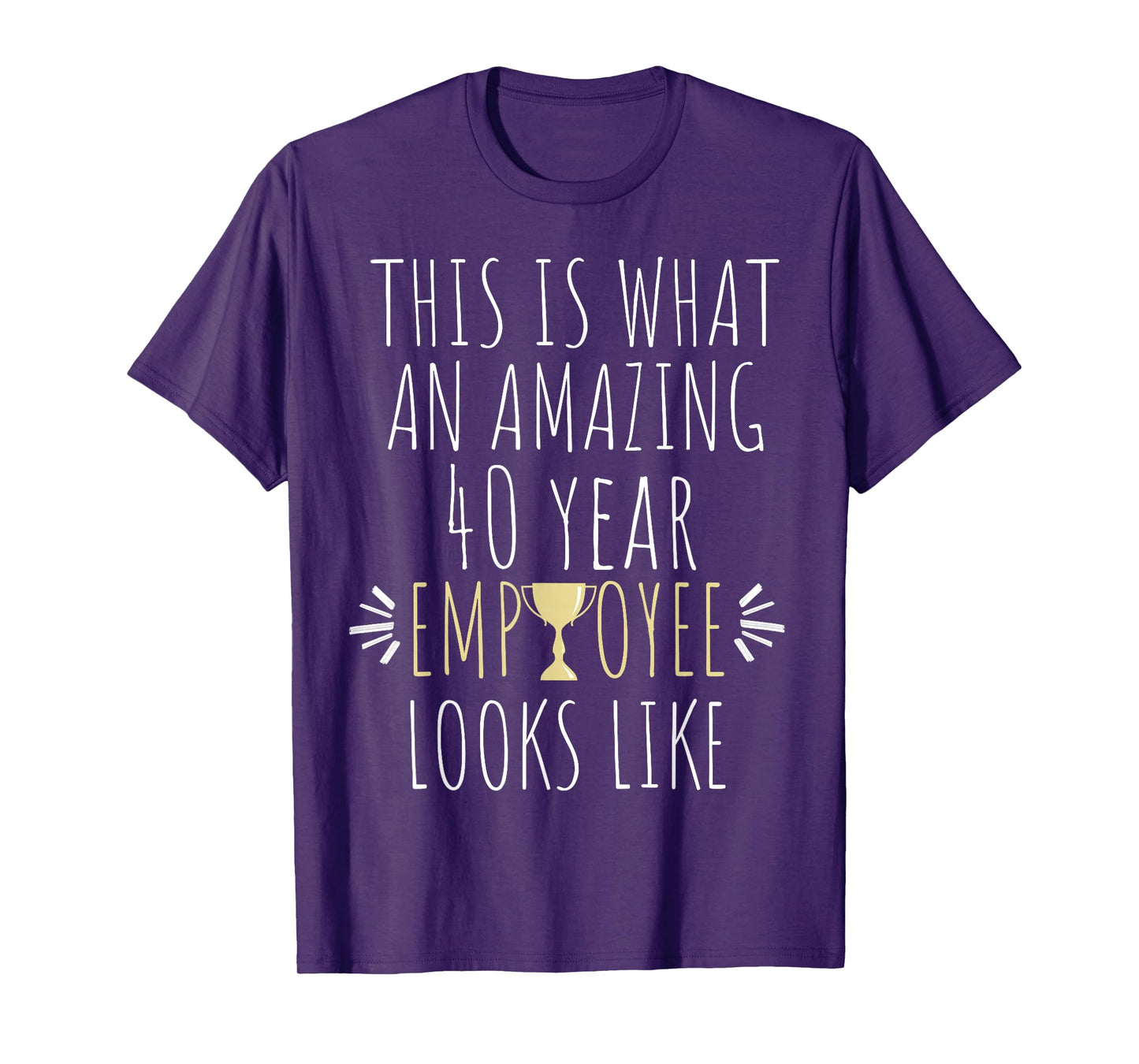 40th Work Anniversary Employee Appreciation Fortieth Year T-Shirt