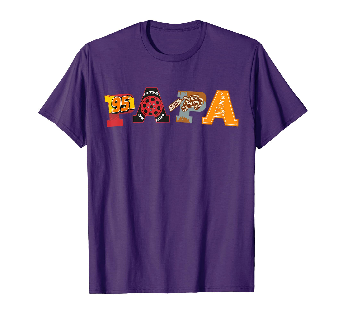 Disney and Pixar's Cars Papa Father's Day Birthday Gift T-Shirt