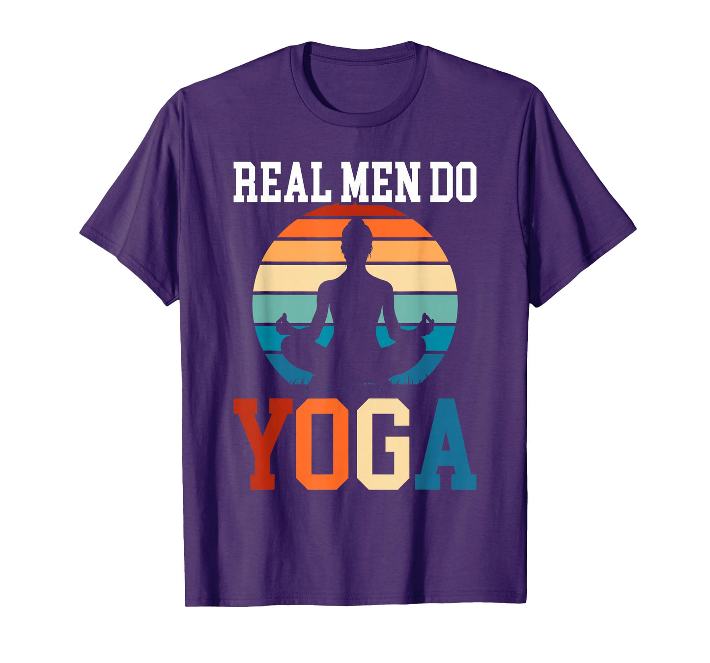 Funny Yoga Design for Men Boys Yoga Pose Meditation Lovers T-Shirt
