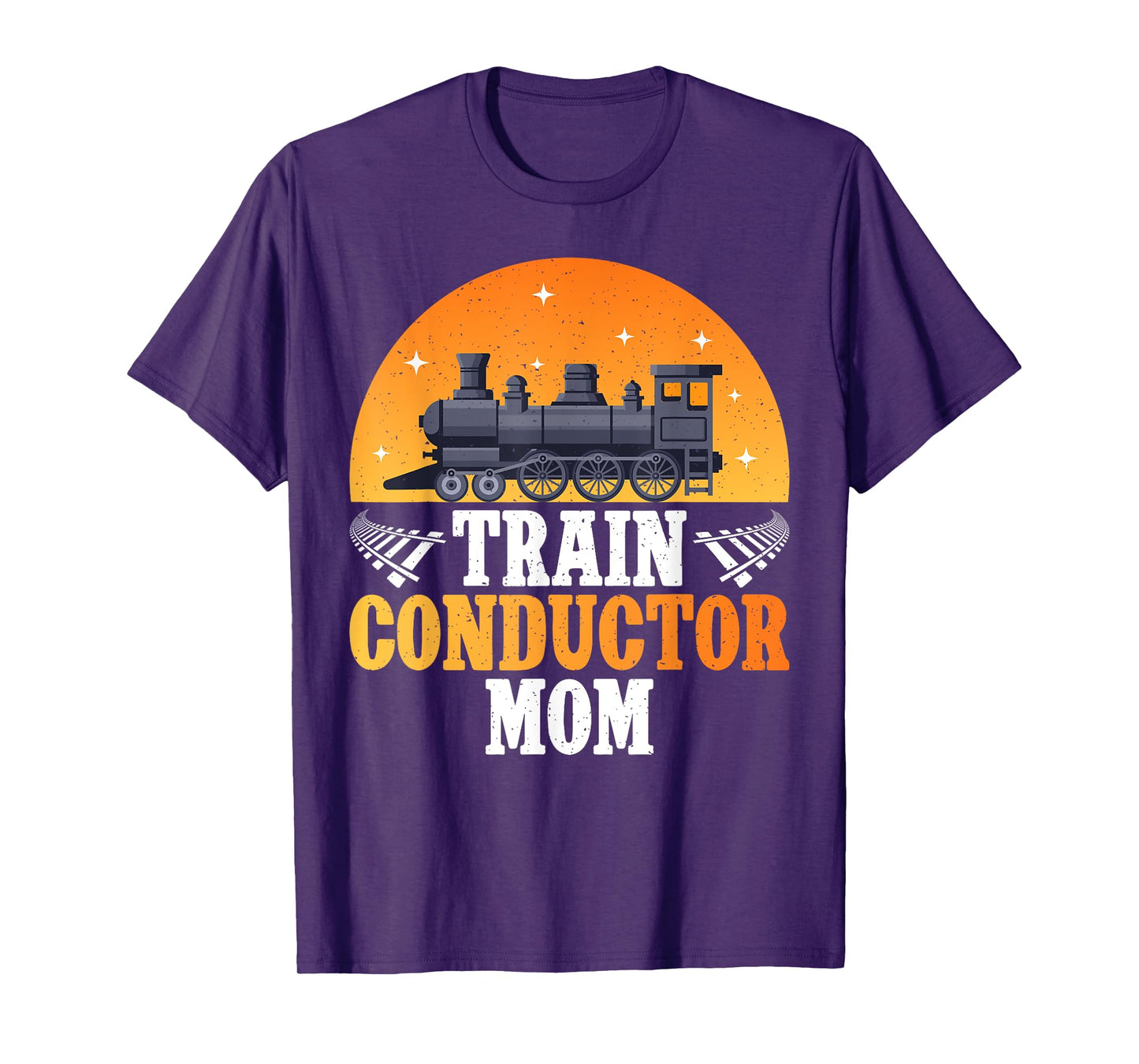 Train Conductor Mom Train Conductor T-Shirt
