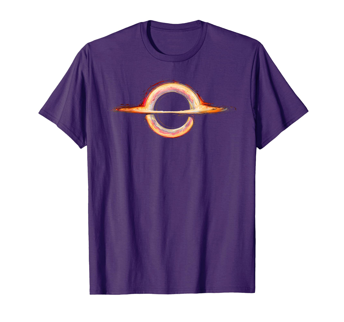 Van Gogh Universe Physics Astrophysicists Gift Black Hole T-Shirt
