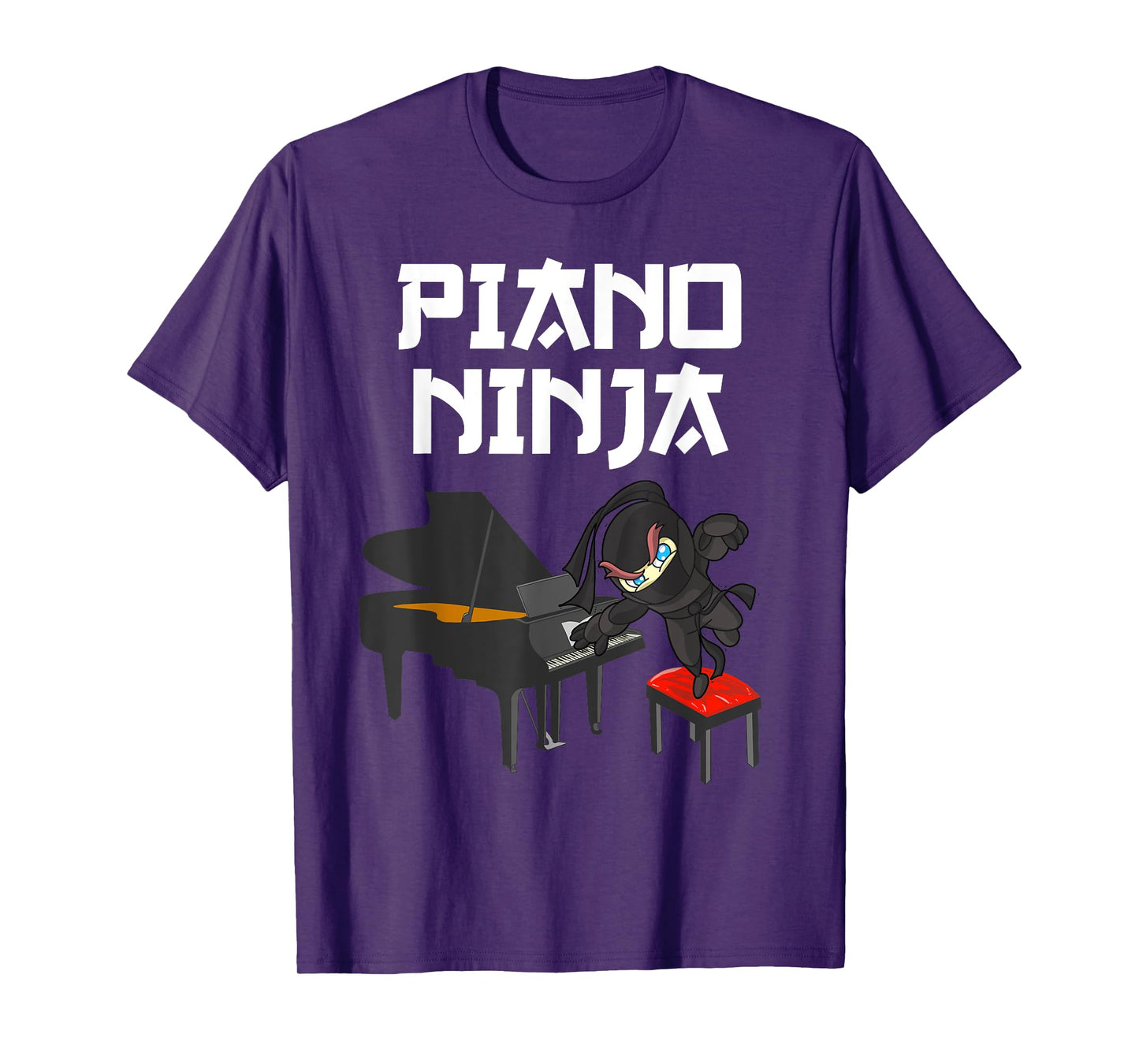 Funny Piano Novelty For Men Women Kids Music Piano Player T-Shirt