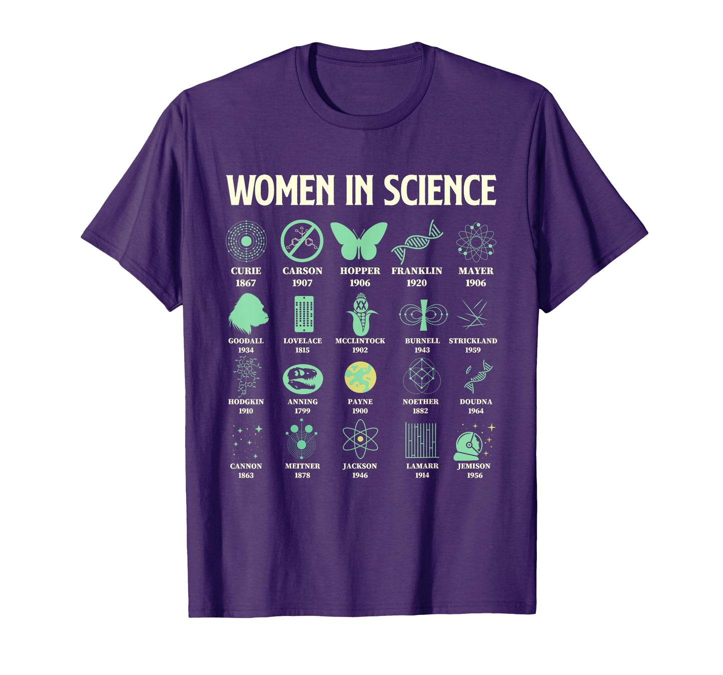 Women In Science - Chemistry Student Astronomy Lover T-Shirt