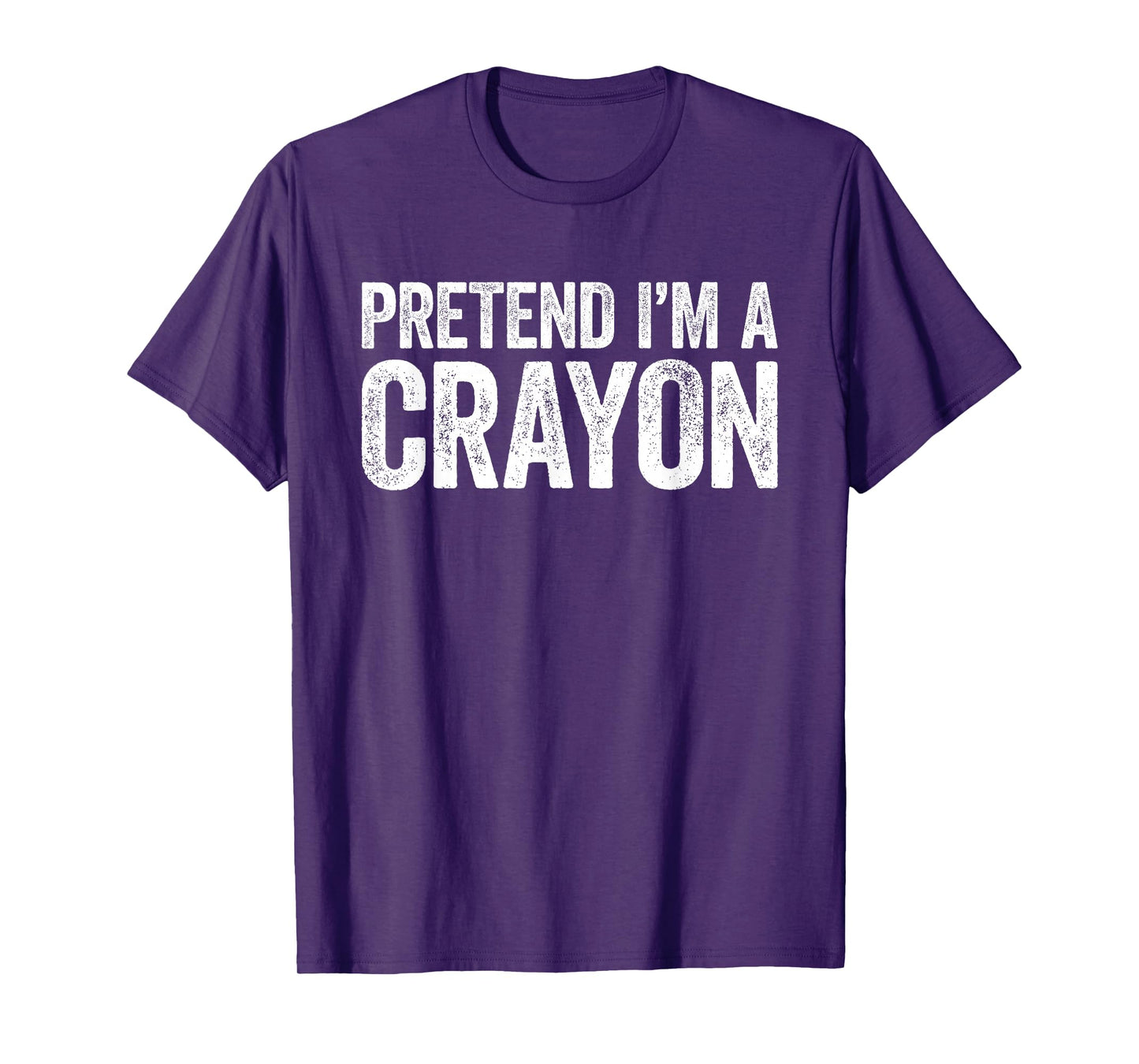 Pretend I'm A Crayon Shirt Adult Kids Men Women Costume T-Shirt