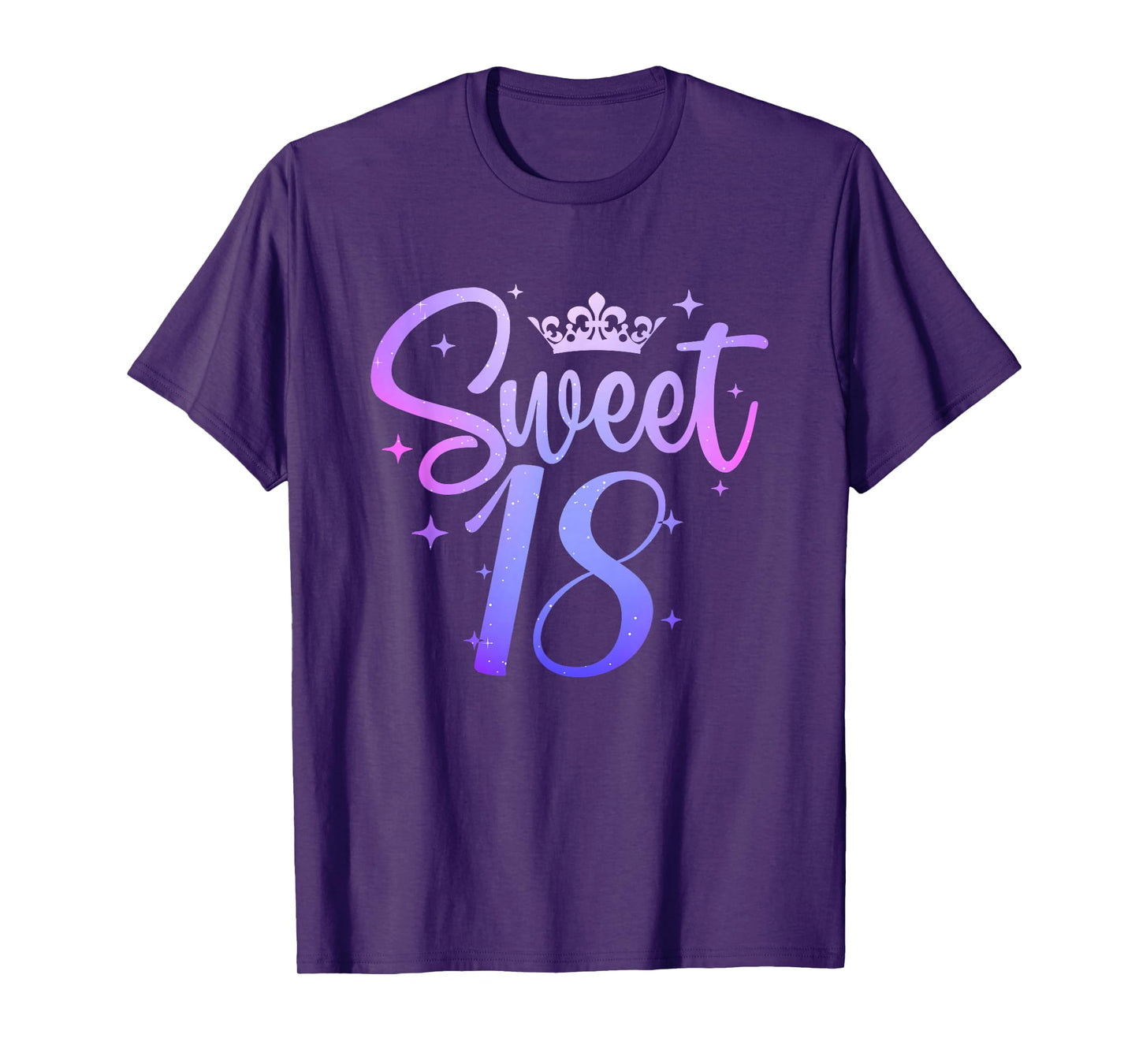 Cute Eighteen Years Old Birthday Girls Party Apparel T-Shirt