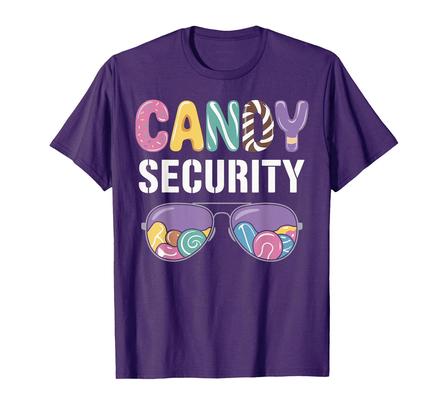 Candy Security Sunglasses Party Costume T-Shirt