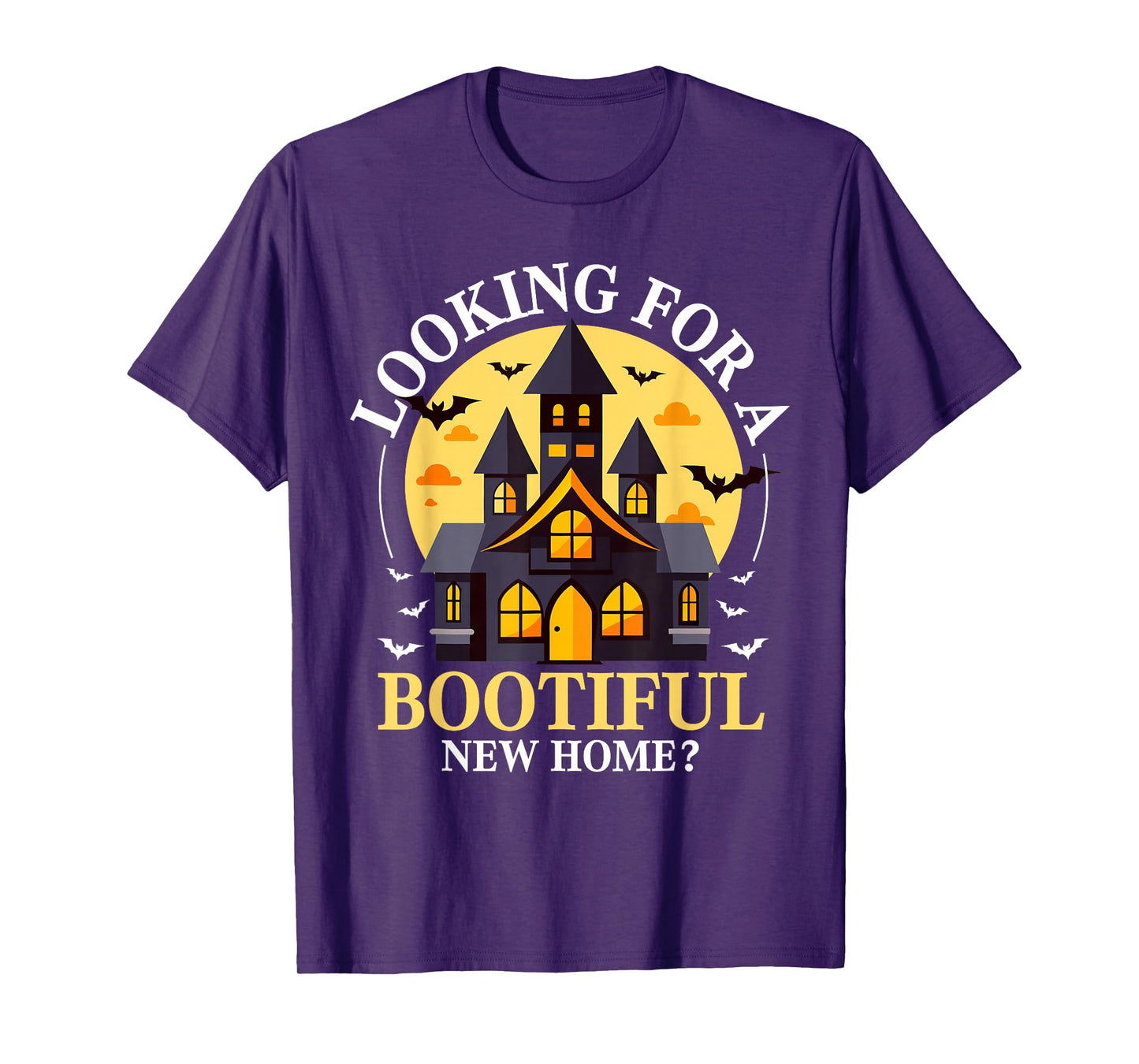 Halloween Real Estate Agent Funny Realtor Bootiful Home T-Shirt