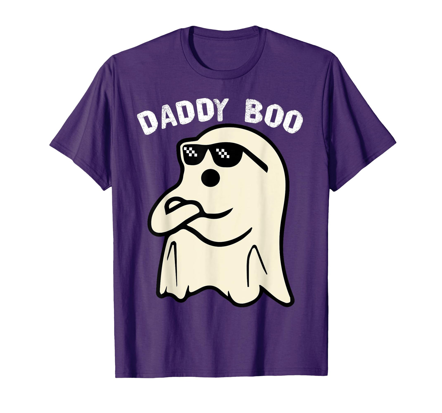 Daddy Boo Halloween Family Matching Costume Ghost Dad 2024 T-Shirt