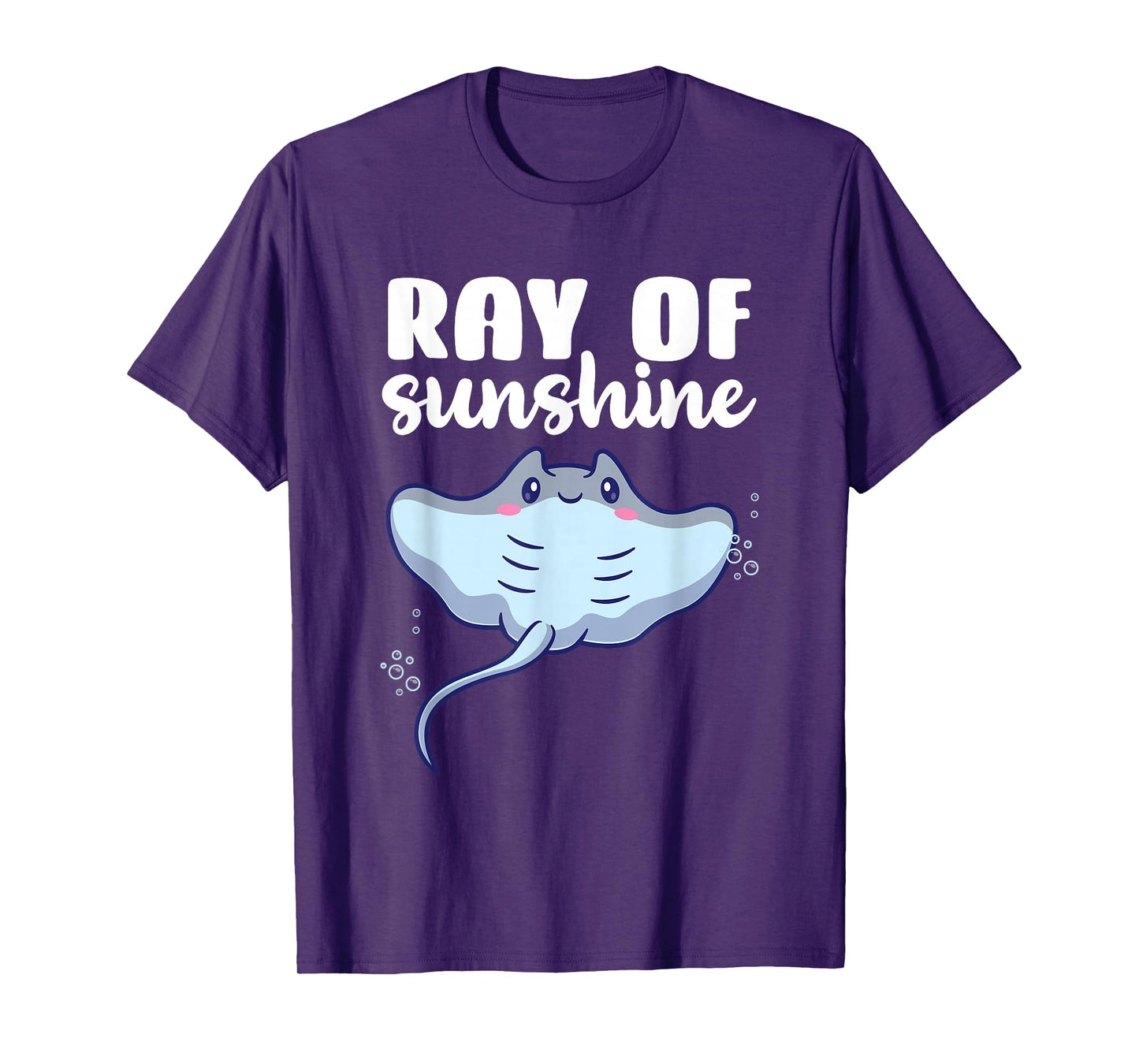 Ray Of Sunshine Stingray Manta Ray Kawaii T-Shirt