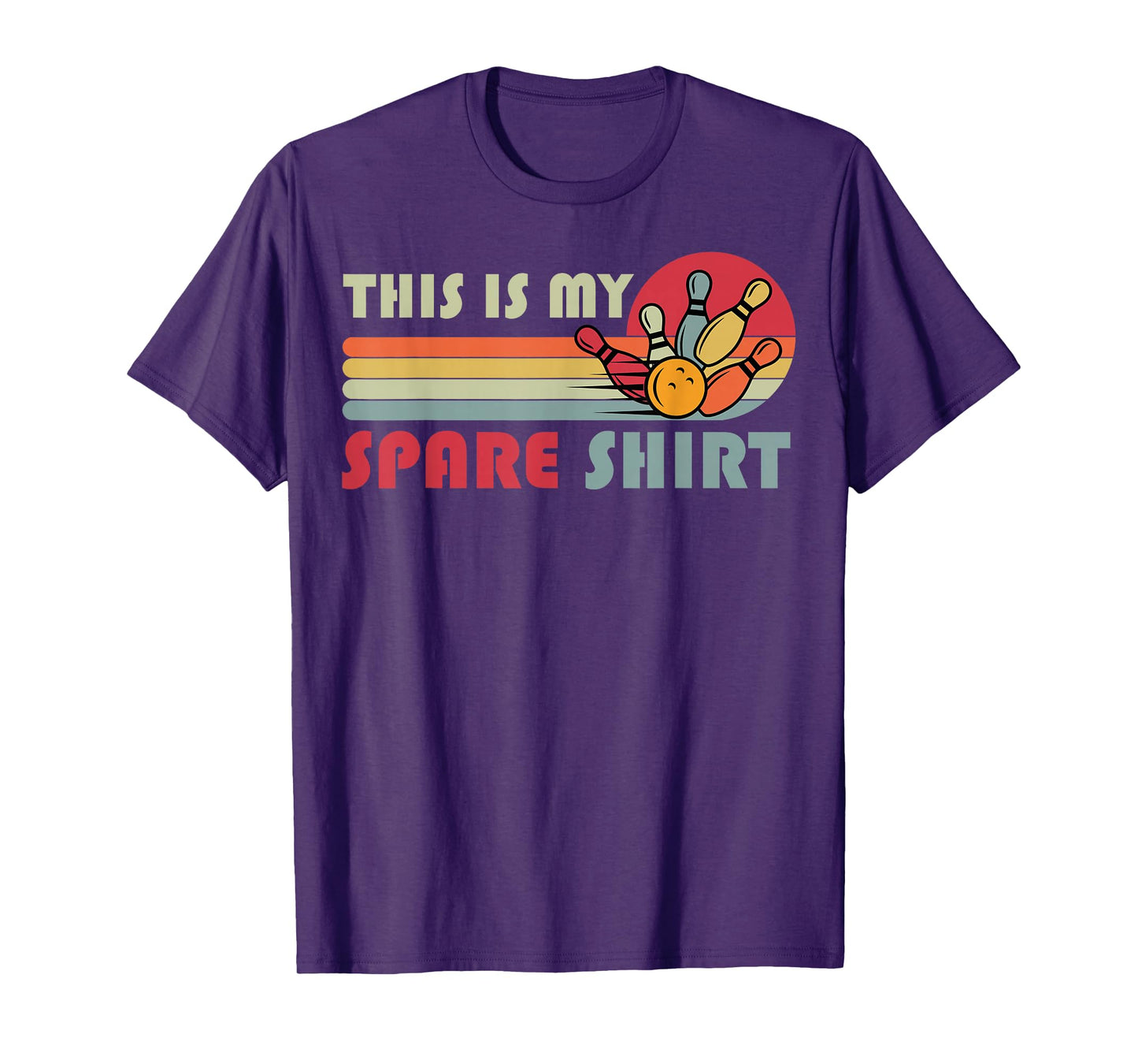 This Is My Spare Bowling Bowler Funny Team Men Women Kids T-Shirt