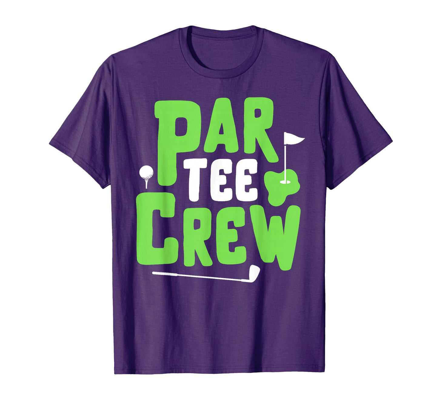 Par Tee Crew Funny Golf Lover Putter Golfing Golfer Boy Girl T-Shirt