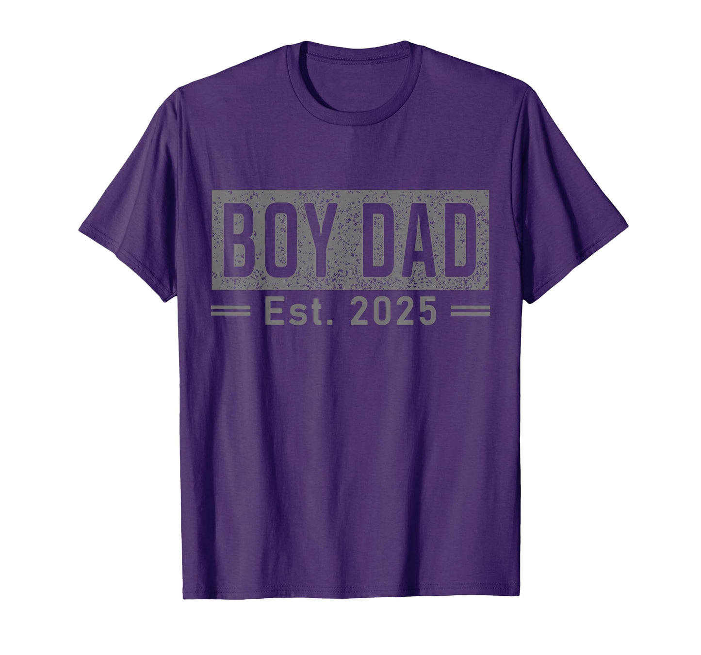 Boy Dad Est 2025 Newborn Daddy Father Baby Boy Son Dad To Be T-Shirt