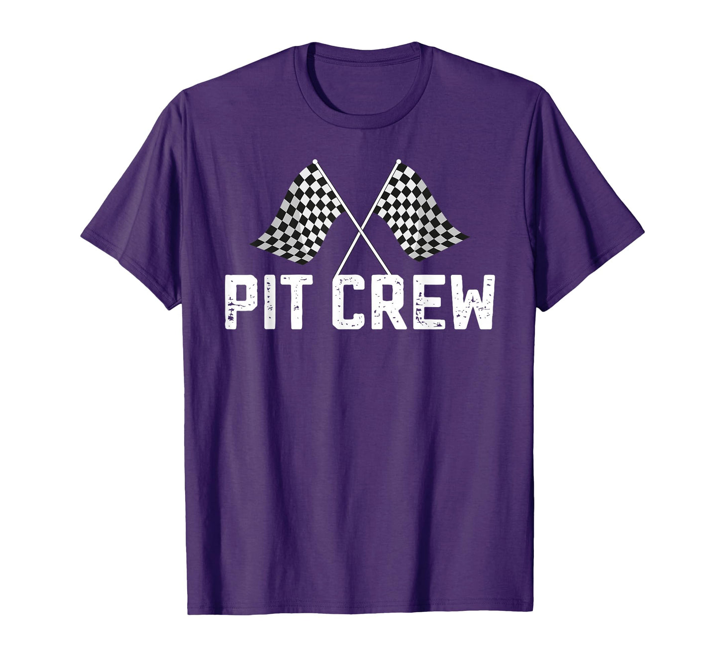 Race Car Driver Birthday Party Racing Family Pit Crew T-Shirt