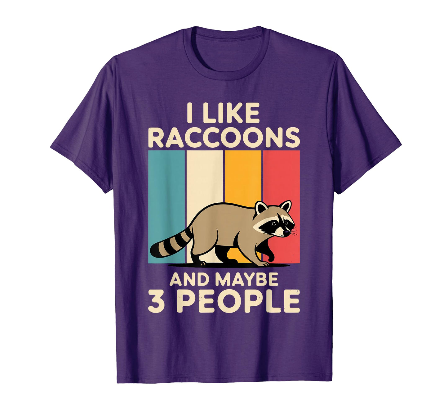 Best Raccoon Design for Men Women Kids Racoon Lover Raccoon T-Shirt