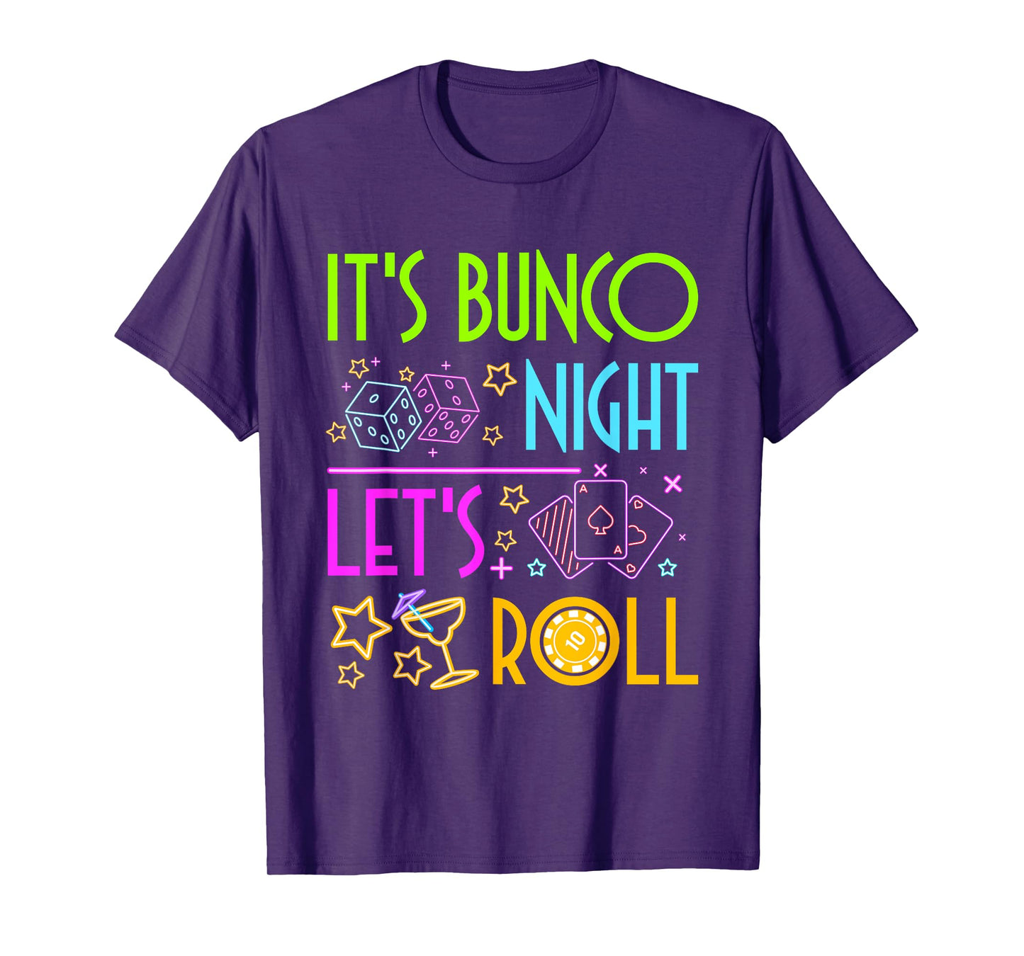 Let's Roll Bunco Game Night T-Shirt
