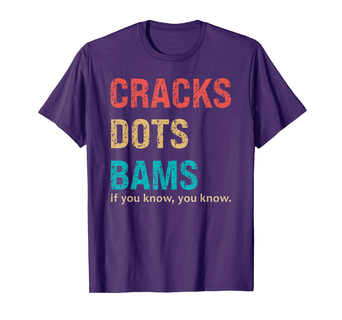 Mahjong, Cracks Dots Bams, Funny Mahjong T-Shirt