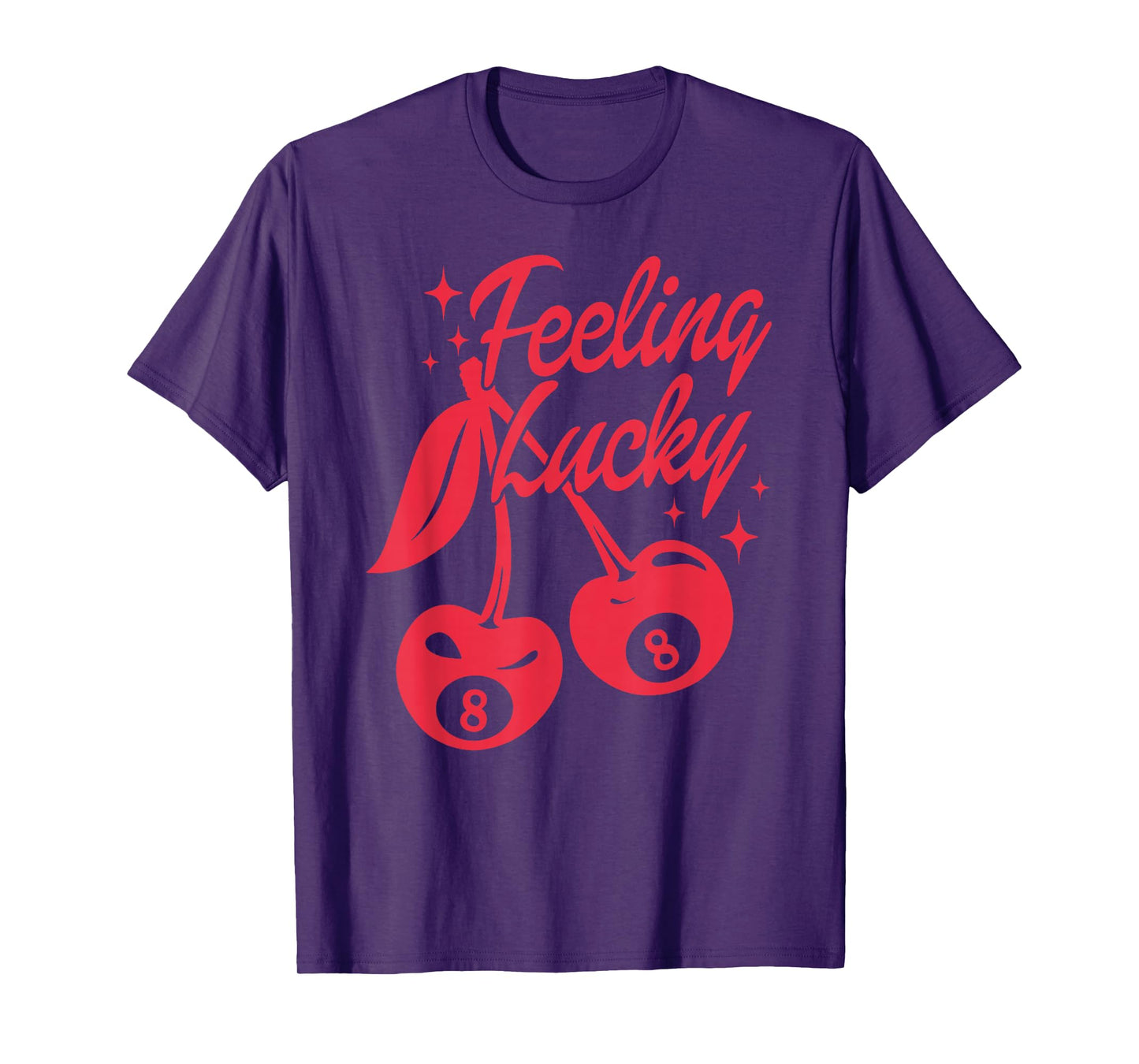 Feeling Lucky Cherry 8 Ball T-Shirt