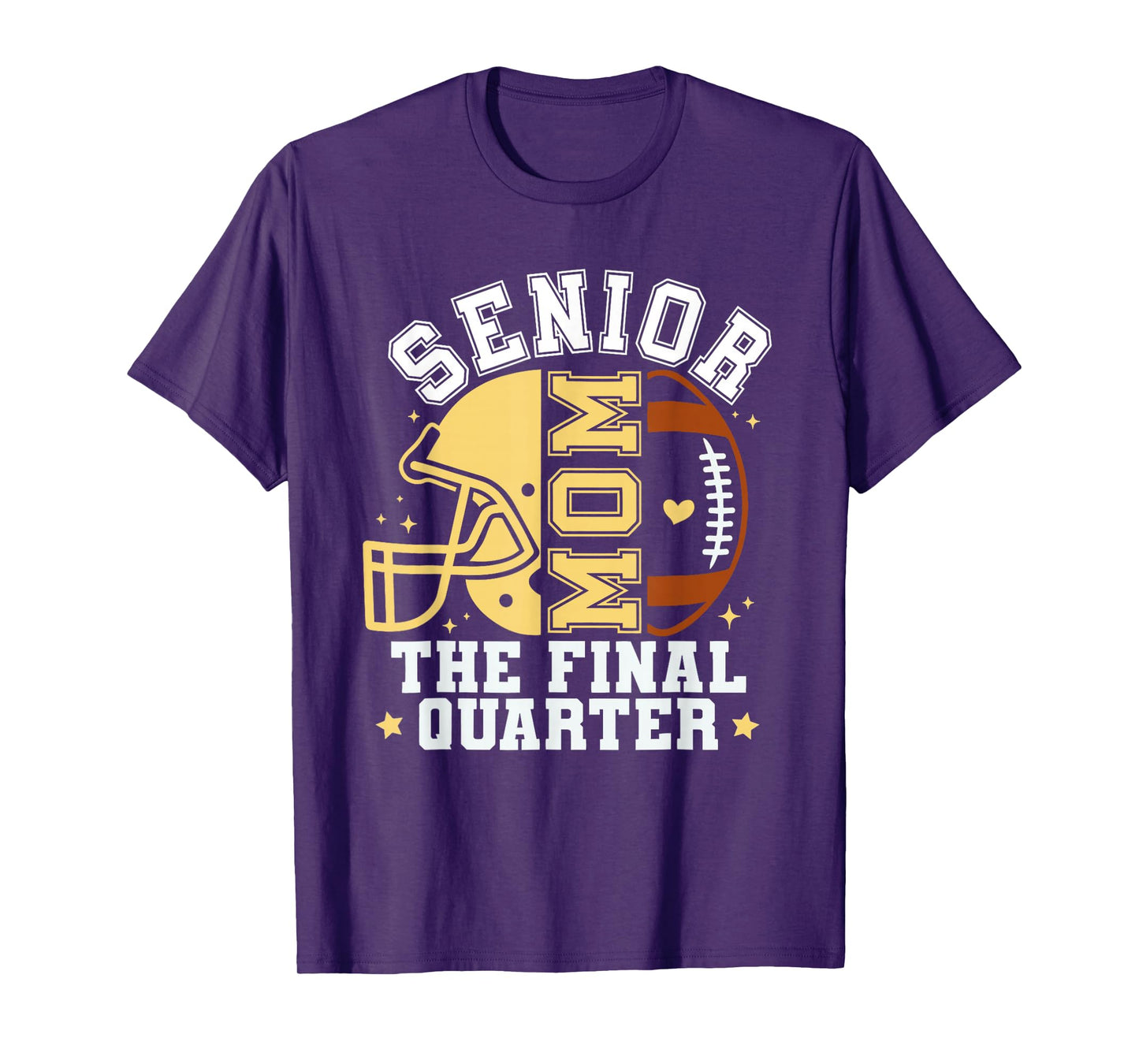 Football Senior Mom 2026 The Final Quarter T-Shirt